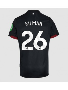 West Ham United Max Kilman #26 Gostujuci Dres 2024-25 Kratak Rukavima